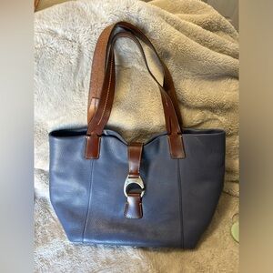 Blue leather Dooney & Bourke Bag.